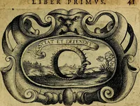 An illustration from De symbolis heroicis, libri IX (1634)