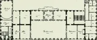 An illustration from Det danske slot, kongens, rigets, rettens, folkets : om projekterne til Kristiansborgs genopførelse (1905)