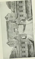 An illustration from Det danske slot, kongens, rigets, rettens, folkets : om projekterne til Kristiansborgs genopførelse (1905)