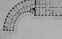 An illustration from Det danske slot, kongens, rigets, rettens, folkets : om projekterne til Kristiansborgs genopførelse (1905)