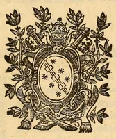 An illustration from De Tiberis inundatione medica disputatio : auctore Marsilio Cagnato ; Epidemia Romana, disputatio scilicet, de illa populari aegritudine, quae anno 1591 & de altera, quae anno 1593 in urbem Romam invasit .. (1599)