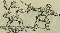 An illustration from Deucalion ; also, The King of the golden river ; The eagle's nest ; Arrows of the chace (1890)