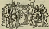 An illustration from Deucalion ; also, The King of the golden river ; The eagle's nest ; Arrows of the chace (1890)