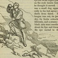 An illustration from Deucalion ; also, The King of the golden river ; The eagle's nest ; Arrows of the chace (1890)