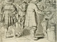 An illustration from Deugden-spoor; in de on-deughden des werelts aff-gebeeldt (1645)