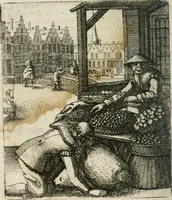 An illustration from Deugden-spoor; in de on-deughden des werelts aff-gebeeldt (1645)