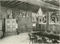 An illustration from Deutsche Baukunst des Mittelalters und der Renaissance : Old German architecture: Ancienne architecture Allemande (1920)