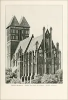 An illustration from Deutsche Baukunst des Mittelalters und der Renaissance : Old German architecture: Ancienne architecture Allemande (1920)