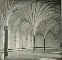 An illustration from Deutsche Baukunst des Mittelalters und der Renaissance : Old German architecture: Ancienne architecture Allemande (1920)