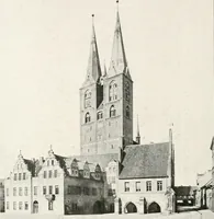An illustration from Deutsche Baukunst des Mittelalters und der Renaissance : Old German architecture: Ancienne architecture Allemande (1920)