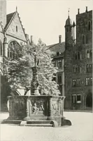 An illustration from Deutsche Baukunst des Mittelalters und der Renaissance : Old German architecture: Ancienne architecture Allemande (1920)