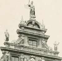 An illustration from Deutsche Baukunst des Mittelalters und der Renaissance : Old German architecture: Ancienne architecture Allemande (1920)