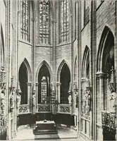 An illustration from Deutsche Baukunst des Mittelalters und der Renaissance : Old German architecture: Ancienne architecture Allemande (1920)