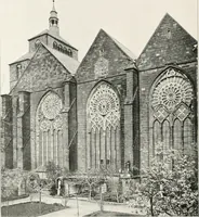 An illustration from Deutsche Baukunst des Mittelalters und der Renaissance : Old German architecture: Ancienne architecture Allemande (1920)
