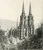 An illustration from Deutsche Baukunst des Mittelalters und der Renaissance : Old German architecture: Ancienne architecture Allemande (1920)
