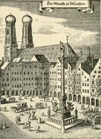 An illustration from Deutsche Baukunst des Mittelalters und der Renaissance : Old German architecture: Ancienne architecture Allemande (1920)