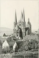 An illustration from Deutsche Baukunst des Mittelalters und der Renaissance : Old German architecture: Ancienne architecture Allemande (1920)