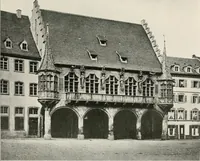 An illustration from Deutsche Baukunst des Mittelalters und der Renaissance : Old German architecture: Ancienne architecture Allemande (1920)