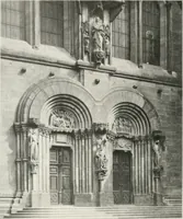 An illustration from Deutsche Baukunst des Mittelalters und der Renaissance : Old German architecture: Ancienne architecture Allemande (1920)