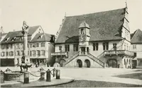 An illustration from Deutsche Baukunst des Mittelalters und der Renaissance : Old German architecture: Ancienne architecture Allemande (1920)