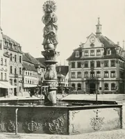 An illustration from Deutsche Baukunst des Mittelalters und der Renaissance : Old German architecture: Ancienne architecture Allemande (1920)
