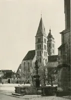 An illustration from Deutsche Baukunst des Mittelalters und der Renaissance : Old German architecture: Ancienne architecture Allemande (1920)