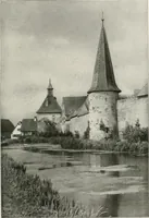 An illustration from Deutsche Baukunst des Mittelalters und der Renaissance : Old German architecture: Ancienne architecture Allemande (1920)