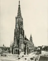 An illustration from Deutsche Baukunst des Mittelalters und der Renaissance : Old German architecture: Ancienne architecture Allemande (1920)