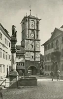 An illustration from Deutsche Baukunst des Mittelalters und der Renaissance : Old German architecture: Ancienne architecture Allemande (1920)