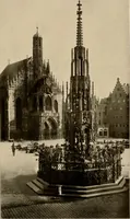 An illustration from Deutsche Baukunst des Mittelalters und der Renaissance = old German architecture (1922)