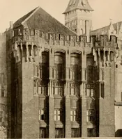 An illustration from Deutsche Baukunst des Mittelalters und der Renaissance = old German architecture (1922)