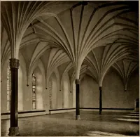 An illustration from Deutsche Baukunst des Mittelalters und der Renaissance = old German architecture (1922)