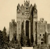 An illustration from Deutsche Baukunst des Mittelalters und der Renaissance = old German architecture (1922)