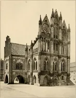 An illustration from Deutsche Baukunst des Mittelalters und der Renaissance = old German architecture (1922)