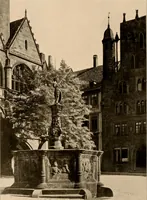 An illustration from Deutsche Baukunst des Mittelalters und der Renaissance = old German architecture (1922)