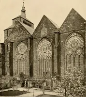 An illustration from Deutsche Baukunst des Mittelalters und der Renaissance = old German architecture (1922)