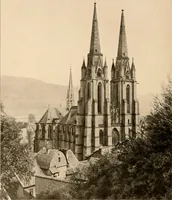 An illustration from Deutsche Baukunst des Mittelalters und der Renaissance = old German architecture (1922)