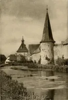 An illustration from Deutsche Baukunst des Mittelalters und der Renaissance = old German architecture (1922)