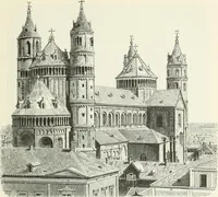 An illustration from Deutsche Kunstgeschichte (1888)