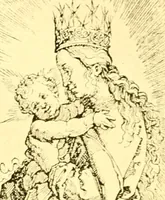 An illustration from Deutsche mystiker (1908)