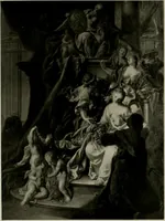 An illustration from Deutsches barock und rokoko : herausgegeben im anschluss an die Jahrhundert-ausstellung deutscher kunst 1650-1800, Darmstadt, 1914 (1914)