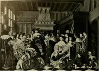 An illustration from Deutsches barock und rokoko : herausgegeben im anschluss an die Jahrhundert-ausstellung deutscher kunst 1650-1800, Darmstadt, 1914 (1914)