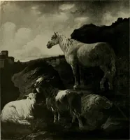 An illustration from Deutsches barock und rokoko : herausgegeben im anschluss an die Jahrhundert-ausstellung deutscher kunst 1650-1800, Darmstadt, 1914 (1914)
