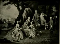 An illustration from Deutsches barock und rokoko : herausgegeben im anschluss an die Jahrhundert-ausstellung deutscher kunst 1650-1800, Darmstadt, 1914 (1914)