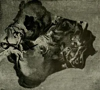 An illustration from Deutsches barock und rokoko : herausgegeben im anschluss an die Jahrhundert-ausstellung deutscher kunst 1650-1800, Darmstadt, 1914 (1914)