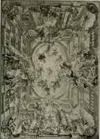 An illustration from Deutsches barock und rokoko : herausgegeben im anschluss an die Jahrhundert-ausstellung deutscher kunst 1650-1800, Darmstadt, 1914 (1914)