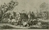 An illustration from Deutsches barock und rokoko : herausgegeben im anschluss an die Jahrhundert-ausstellung deutscher kunst 1650-1800, Darmstadt, 1914 (1914)