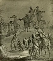 An illustration from Deutsches barock und rokoko : herausgegeben im anschluss an die Jahrhundert-ausstellung deutscher kunst 1650-1800, Darmstadt, 1914 (1914)