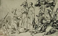 An illustration from Deutsches barock und rokoko : herausgegeben im anschluss an die Jahrhundert-ausstellung deutscher kunst 1650-1800, Darmstadt, 1914 (1914)