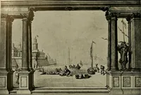 An illustration from Deutsches barock und rokoko : herausgegeben im anschluss an die Jahrhundert-ausstellung deutscher kunst 1650-1800, Darmstadt, 1914 (1914)